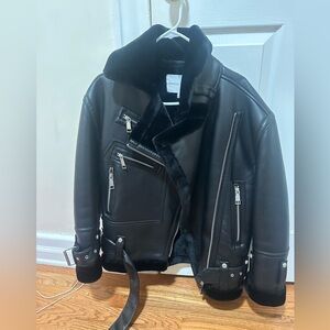 Rebecca Minkoff Black Leather Jacket